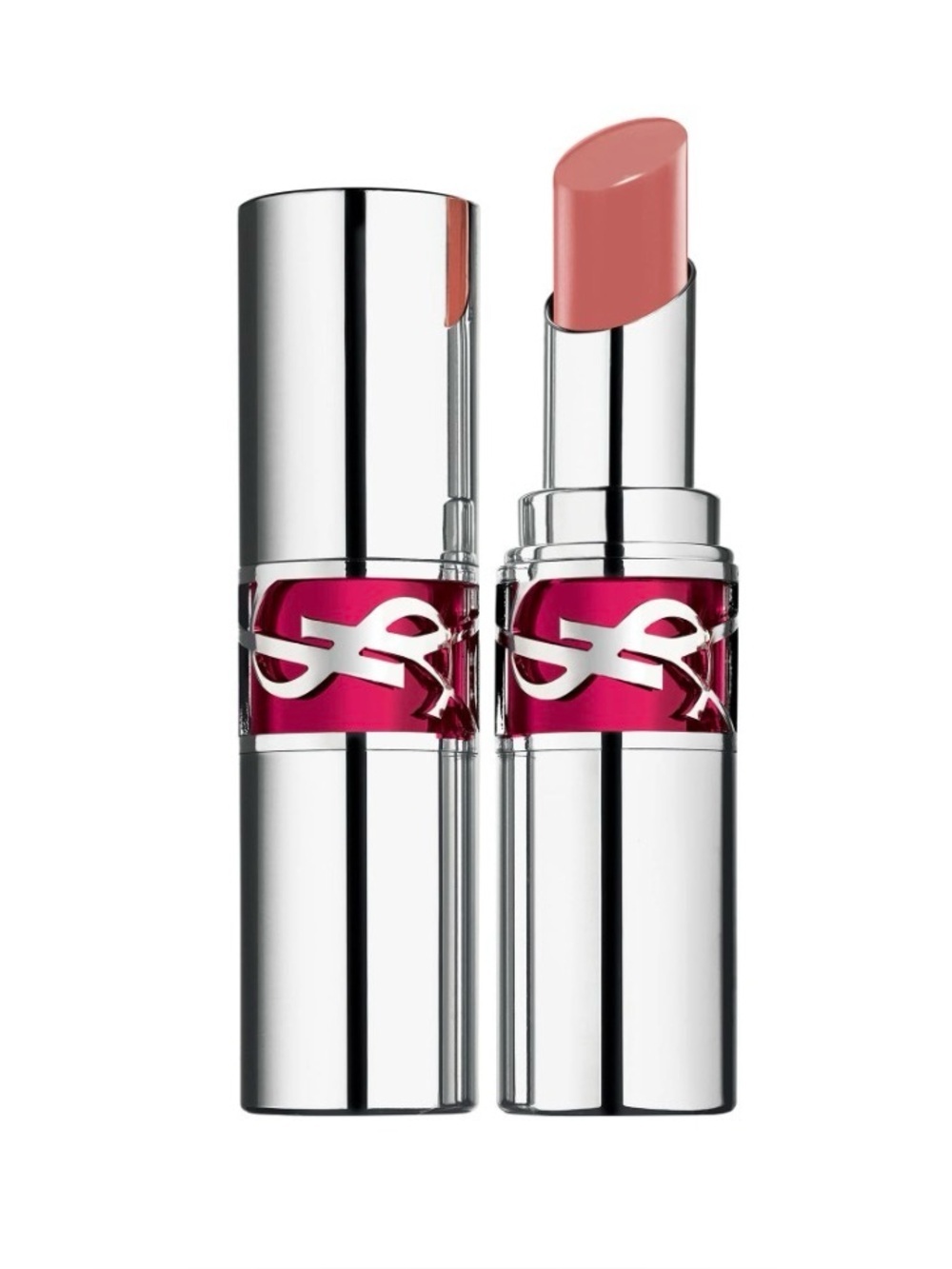 YSL Loveshine Candy Glaze Lip Gloss Stick in Showcasing Nude - Picture 3 of 12